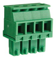 CAMDENBOSS CTBP92VE/4S Terminal de Bloque Enchufable, 3.81 mm, 4 Posiciones, 28 AWG, 16 AWG, 1 mm², Pinza