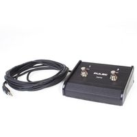 PULSE PMFS2 Interruptor de Pie The Pulse 2 Botones, para Amplificadores de Guitarra, Cable de Conexión 14.76pies