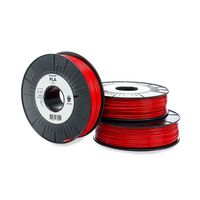 ULTIMAKER 1618 Filamento de Impresora 3D, 2.85mm Diá., Rojo, PLA, 145 to 160°C