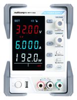 MULTICOMP PRO MP711002 US Fuente de Poder de Mesa, Programmable, 2 Salidas, 0 V, 32 V, 0 A, 6 A