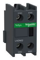 SCHNEIDER ELECTRIC LADN02 Contacto Auxiliar, LADN, Schneider TeSys D LC1D/CAD & TeSys F LC1F/CR1F Series Contactors, 2NC