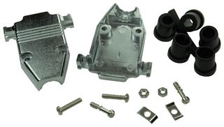 MULTICOMP SPC15387 Carcasa Trasera D Sub, DA, 180°, Metal
