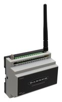 BANNER ENGINEERING DXM100-S2R2 Controlador Inalámbrico, Sure Cross, DXM, SDI-12, 4 Entradas, 4 Salidas, 12 a 30Vcd, 900MHz, 1W HE5