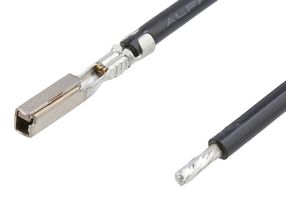 MOLEX 224564-2124 Cable Assembly, MX64 Pre-Crimp Terminal Socket to Free End, 11.8 ft, 300 mm, MX64 224564 Series