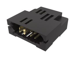 AMPHENOL COMMUNICATIONS SOLUTIONS 10164595-00H240PLF Rectangular Power Connector, R/A, 2P+4S, 6 Contacts, PwrBlade 10164595 Series, PCB Mount, Press Fit