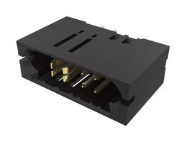 AMPHENOL COMMUNICATIONS SOLUTIONS 10164598-00H240PLF Rectangular Power Connector, 2P+4S, 6 Contacts, PwrBlade 10164598 Series, PCB Mount, Press Fit