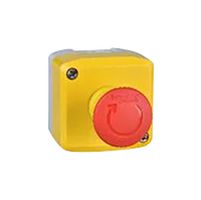 SCHNEIDER ELECTRIC XALK178H7 Interruptor para Paro de Emergencia, SPST-NC, Girar para Liberar, Abrazadera Atornillable, 6 A