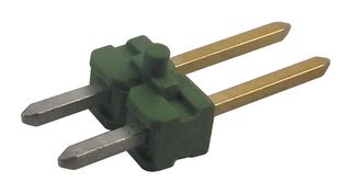 TE CONNECTIVITY - AMP 825433-2 Cabezal de Pin, Tarjeta-a-Tarjeta, 2.54 mm, 1 Líneas, 2 Contactos, Recto Agujero Pasante