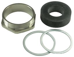 HARTING 09000005017 Conector Glándula, PG29, IP65, Serie Heavy-Duty Han, Metálica, 17 mm, 28 mm