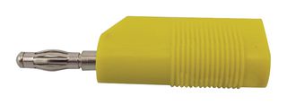MULTICOMP 25.403.3 Banana Test Connector, 4mm, Stackable, Plug, Cable Mount, 30 A, 30 V, Nickel Plated Contacts