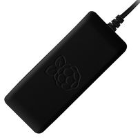 RASPBERRY-PI T6717DV Power Supply, Raspberry Pi, 90 V to 264 V in, 5.2 VDC, 13 W, 1.5M Micro USB B Lead, US, Black