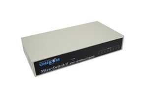 UNICOM FEP-32008T-3 Interruptor, 8 Puertos, Comercial, Ethernet Rápida, Sobremesa, RJ45 MDI/MDI-X x 8