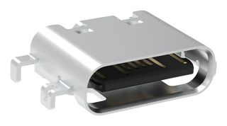 AMPHENOL COMMUNICATIONS SOLUTIONS GSB1C4621DS1HR Conector USB, Montaje Medio, 1Fila, USB Tipo C, USB 2.0, Receptáculo eléctrico, 16 Posiciones
