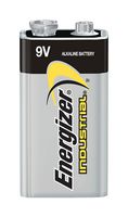 ENERGIZER EN22 Battery, Industrial, 9 V, 9V, Alkaline, 500 mAh, Snap Contact, 1