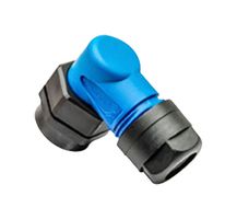 AMPHENOL SINE/TUCHEL C016 G09 042 G10 X Circular Connector Clamp, Right angle with clamping ring, Nylon 6.6 (Polyamide 6.6)