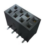SAMTEC SSM-120-F-DV Receptáculo PCB, Tarjeta-a-Tarjeta, 2.54 mm, 2 Líneas, 40 Contactos, Recto Montaje Superficial