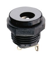 LUMBERG NEB/J 25 C DC Power Connector, Jack, 1 A, 2.35 mm, Chassis Mount, Solder