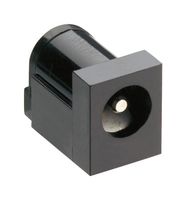LUMBERG 1613 21 Conector de Alimentación CD, Hembra, 2 A, 2.35 mm, Montaje en PCB, Agujero Pasante