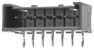 MOLEX 53426-9071 Cabezal de Pin, Señal, Cable-a-Tarjeta, 2.5 mm, 1 Líneas, 7 Contactos