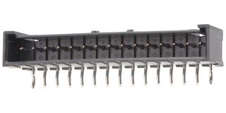 MOLEX 53426-9151 Cabezal de Pin, Señal, Cable-a-Tarjeta, 2.5 mm, 1 Líneas, 15 Contactos