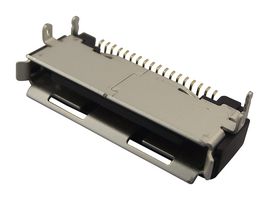 HIROSE / HRS 3860-B-18S PCB Receptacle, Wire-to-Board, 0.8 mm, 1 Rows, 18 Contacts, Surface Mount, 3800 Series