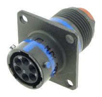 AMPHENOL AEROSPACE MS3470W10-6S Circular Connector, MIL-DTL-26482 Series II, MS3470 Series, Wall Mount Receptacle, 6 Contacts