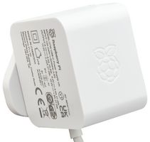 RASPBERRY-PI SC1151 SBC, RPI 5-Accessories, 27W USB-C Power supply unit, White, IN