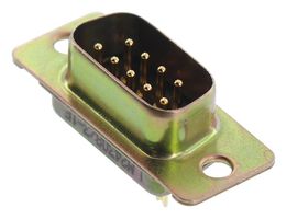 ITT CANNON M24308/3-1F Conector D Sub, DB9, Estándar, Macho, Serie MIL-C-24308, 9 Contactos, DE, Soldable