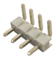 GCT BG303-04-A-0300-L-G Pin Header, Board-to-Board, 2.54 mm, 1 Rows, 4 Contacts, Through Hole Right Angle