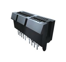 SAMTEC PCIE-164-02-F-D-RA Conector Borde de Tarjeta, Lado Doble, 1.57 mm, 164 Contactos, Through Hole, Ángulo Recto