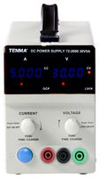 TENMA 72-2690 Bench Power Supply, Linear, Adjustable, 1 Output, 0 V, 30 V, 0 A, 5 A