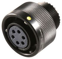 AMP - TE CONNECTIVITY CIRHSE06T1812SCNF80M32V0 Conector Circular, RFI, Aterrizado, Serie CIRH, "ERROR:#N/A", Macho Reca, 6 Contactos