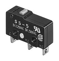 ARATAS SS103 Microswitch, Subminiature, Pin Plunger, SPST-NO, Solder Lug, 10.1 A