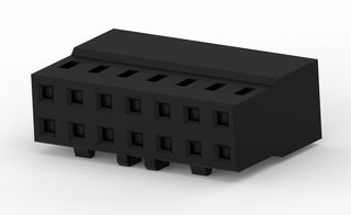 TE CONNECTIVITY 1-2316109-4 Carcasa de Conector, AMPMODU Series, Receptáculo eléctrico, 14 Posiciones, 2 mm