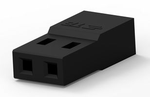TE CONNECTIVITY 2316102-2 Carcasa de Conector, AMPMODU Series, Receptáculo eléctrico, 2 Posiciones, 2 mm