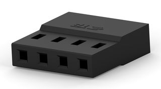TE CONNECTIVITY 2316102-4 Connector Housing, AMPMODU Series, Receptacle, 4 Positions, 2 mm