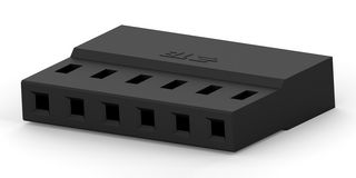 TE CONNECTIVITY 2316102-6 Connector Housing, AMPMODU Series, Receptacle, 6 Positions, 2 mm