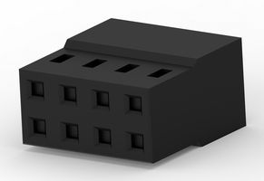TE CONNECTIVITY 2316108-8 Connector Housing, AMPMODU Series, Receptacle, 8 Positions, 2 mm