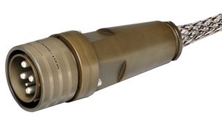 AMPHENOL AEROSPACE CL90556DT32413P Circular Connector, Class L Series, MIL-DTL-22992 Series, Straight Plug, 5 Contacts, Crimp Pin
