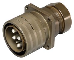 AMPHENOL AEROSPACE CL90558DT32413P Circular Connector, Class L Series, MIL-DTL-22992 Series, Wall Mount Plug, 5 Contacts, Crimp Pin