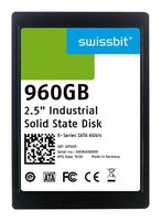 SWISSBIT SFSA960GQ2AK2TA-C-8C-216-STD SSD, External, 2.5 pulgadas, SATA 6 Gb/s (SATA III), 960 GB, 3D TLC NAND, No cifrado