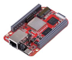 BEAGLEBOARD 102110898 SBC, BeagleV Fire, MPFS025T-FCVG484E, 64bit, 2GB RAM, 16GB eMMC, 108 pines E/S, USB Tipo-C