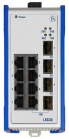 HIRSCHMANN LRS30-7TX/3SFP/1C Interruptor, 11 Puertos, Industrial, Ethernet Gigabit, Rápida Administración, Rail DIN