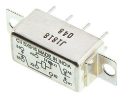 CII - TE CONNECTIVITY HFW1230K06 Relevador de Señal, 26.5 VDC, DPDT, 2 A, Serie HFW, Montaje en Panel, Sin Enclavamiento