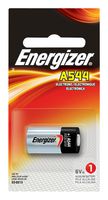 ENERGIZER A544BPZ Batería, 6 V, 4LR44, Dióxido de Manganeso, 140 mAh, Positivo Elevado y Negativo Plano, 1
