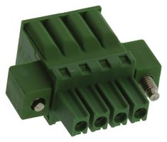 TE CONNECTIVITY 1986723-4 Terminal de Bloque Enchufable, 3.5 mm, 4 Posiciones, 30 AWG, 14 AWG, 2 mm², Push-In