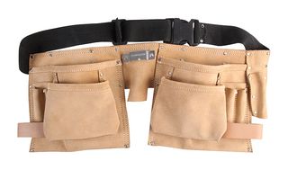 DURATOOL D02354 Tool Belt, Leather, 225 mm Height, 560 mm Width