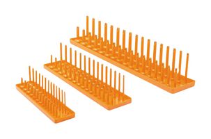 GEARWRENCH 83119 Metric Socket Storage Tray Set, 1/4", 3/8" and 1/2" SAE Sockets