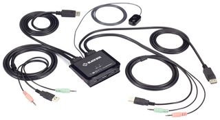BLACK BOX KV62-CBL 2-PORT 4K60 DISPLAYPORT CABLE KVM SWITCH