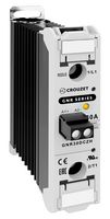 CROUZET GNR30DCZH Solid State Relay, 30 A, 660 VAC, DIN Rail, Screw, Zero Crossing